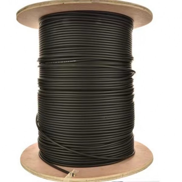 4 Core SM Outdoor Armored Fiber Optic Cable 1000m TPU